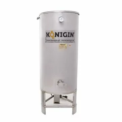 Maturator miere din inox cu picioare si incalzire 200 L, Konigin picture - 1