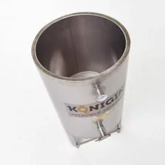 Maturator miere din inox cu picioare si incalzire 200 L, Konigin picture - 3