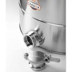 Maturator premium Caadex, 110kg, canea inox, cleme de inchidere si garnitura la capac picture - 4