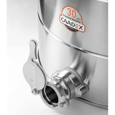 Maturator premium Caadex, 180kg, canea inox, cleme de inchidere si garnitura la capac picture - 6