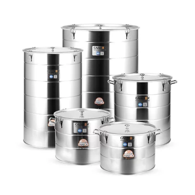 Maturator premium Caadex, 35kg, manere, cleme de inchidere si garnitura la capac picture - 3