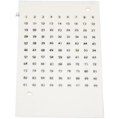 Numere fluorescente plastic pentru marcat matci Swienty picture - 3