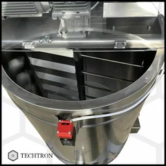 Omogenizator miere crema, 70 litri, cu incalzire, pereti dubli si controlul vitezei, Techtron