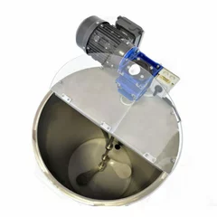 Omogenizator miere din inox cu picioare si agitator 150 L, Konigin picture - 3