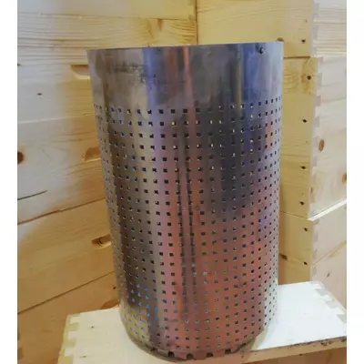 Presa de ceara cu aburi din inox cu soba lemne picture - 6