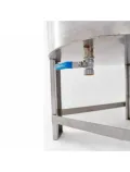 Maturator miere din inox cu picioare si incalzire 200 L, Konigin picture - 2