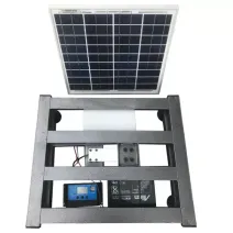 Cantar electronic cu SMS si panou fotovoltaic