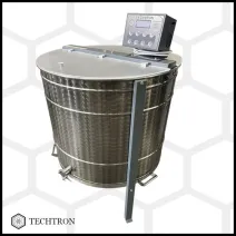 Centrifuga apicola reversibila 4 rame cuib 1/1, inox alimentar AISI 304 0.8 mm, Ø850 mm electrica 220V/12V, full automat, Techtron picture - 1