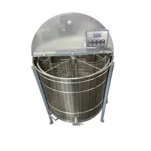 Centrifuga apicola reversibila 4 rame cuib 1/1, inox alimentar AISI 304 0.8 mm, Ø850 mm electrica 220V/12V, full automat, Techtron picture - 5