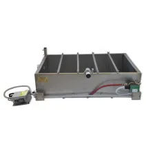 Filtru de miere orizontal cu 5 compartimente de filtrare cu incalzire 160 L 1.1 KW Konigin