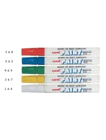 Marker matci ulei Uni Paint