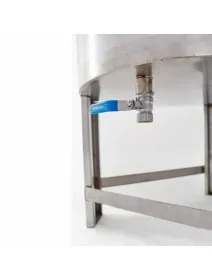 Maturator miere din inox cu picioare si incalzire 200 L, Konigin picture - 2