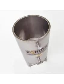 Maturator miere din inox cu picioare si incalzire 200 L, Konigin picture - 3