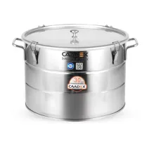 Maturator premium Caadex, 28kg, manere, cleme de inchidere si garnitura la capac