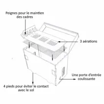 Nucleu Easy Nuck Apitemp 5 rame cuib picture - 5