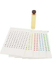 Numere fluorescente plastic pentru marcat matci Swienty picture - 1