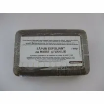 SAPUN EXFOLIANT CU VANILIE- Apidava, 200g