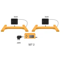 Solutie monitorizare stupina BeeConn HOME SET 2X - Gateway 220V si 2 Cantare inteligente