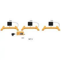 Solutie monitorizare stupina BeeConn HOME SET 3X - Gateway 220V si 3 Cantare inteligente