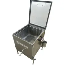 Topitor ceara cu abur, 15 rame, inox alimentar AISI 304, cu arzator pe gaz, Techtron picture - 1
