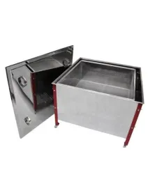 Topitor ceara cu aburi din inox pentru 100 rame cu arzator Lyson