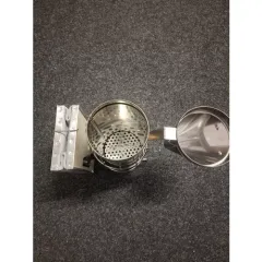 Afumător inox profesional ranforsat, capac conic picture - 3