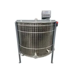 Centrifuga apicola reversibila 6 rame cuib 1/1, inox alimentar AISI 304 0.8 mm, Ø950 mm electrica 220V/12V, full automat, Techtron picture - 1