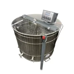 Centrifuga apicola reversibila 6 rame cuib 1/1, inox alimentar AISI 304 0.8 mm, Ø950 mm electrica 220V/12V, full automat, Techtron picture - 3