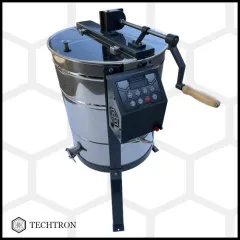 Centrifuga apicola tangentiala 3 rame inox alimentar, manuala si electrica 12V/220V, 200W, Techtron picture - 1