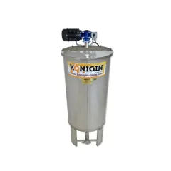 Omogenizator miere din inox cu picioare si agitator 200 L, Konigin picture - 1