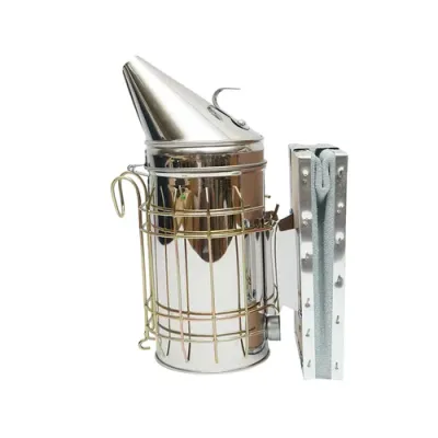 Afumator inox protectie sarma mic, piele ecologica picture - 1