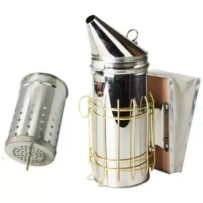 Afumator inox protectie sarma profesional cu cilindru picture - 1