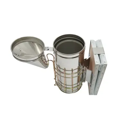Afumator inox protectie sarma profesional, piele ecologica picture - 2