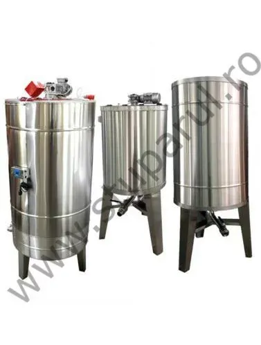 Bazin omogenizare miere lichida 1000 l cu incalzire Lyson