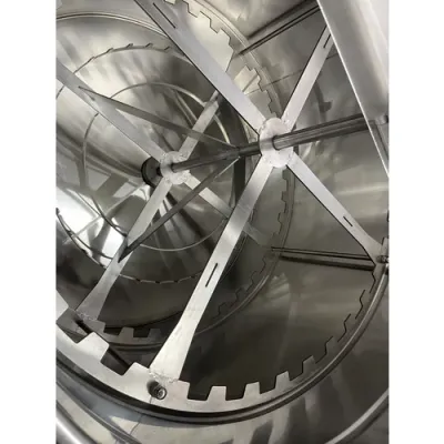Centrifuga apicola radiala 32 rame magazie 1/2 sau 24 rame multietajat 3/4 sau 12 rame cuib 1/1, inox alimentar AISI 304, Ø850 mm, electrica 220V/12V 280W, Techtron picture - 2