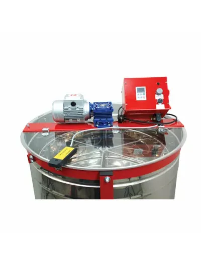 Centrifuga apicola radiala inox 42 / 42 / 18 rame electrica 220V actionare superioara semiautomata Lyson picture - 4