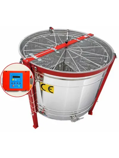 Centrifuga apicola reversibila inox 12 rame cuib electrica 220V full automat Lyson