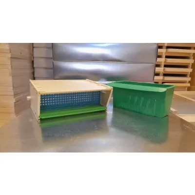 Colector polen plastic pentru tablita de zbor fixa cu sertar mare picture - 2