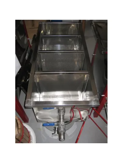 Filtru miere vertical din inox 1500 mm Lyson
