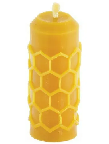 Forma din silicon, lumanare cu imprimeu hexagon, Lyson