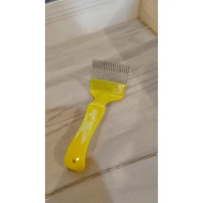 Furculita descapacit cu 21 de dinti subtiri si indoiti din inox picture - 1