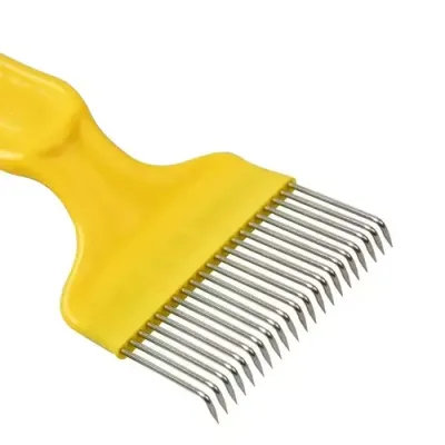 Furculita descapacit cu dinti inox indoiti la 90 grade