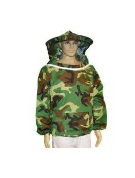 Masca apicola cu bluza numar unic - camuflaj