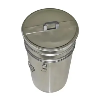 Maturator inox alimentar PRO 75 kg cu manere si inchidere capac picture - 7