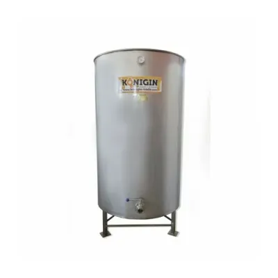 Maturator miere din inox cu picioare si incalzire 3000 L, Konigin