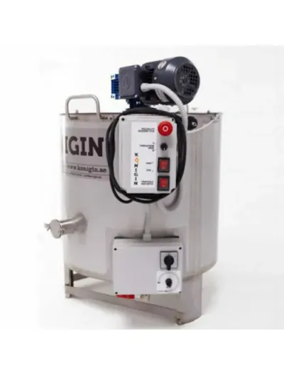 Omogenizator miere crema cu incalzire, pereti dubli 100L, Konigin