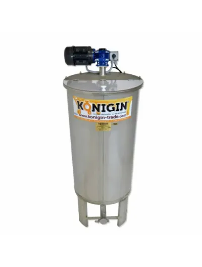 Omogenizator miere din inox cu picioare si agitator 1000 L, Konigin