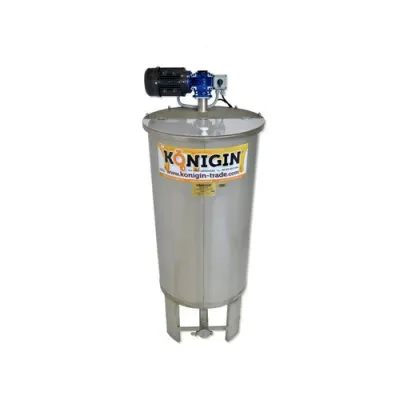 Omogenizator miere din inox cu picioare si agitator 200 L, Konigin