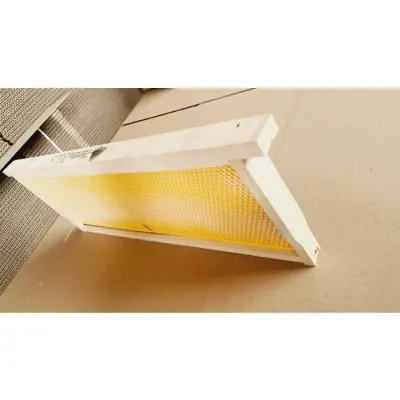 Rama dreapta 1/2 cu fagure plastic galben ceruit Stuparul.Ro