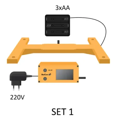 Solutie monitorizare stupina BeeConn HOME SET 1X - Gateway 220V si 1 Cantar inteligent picture - 1